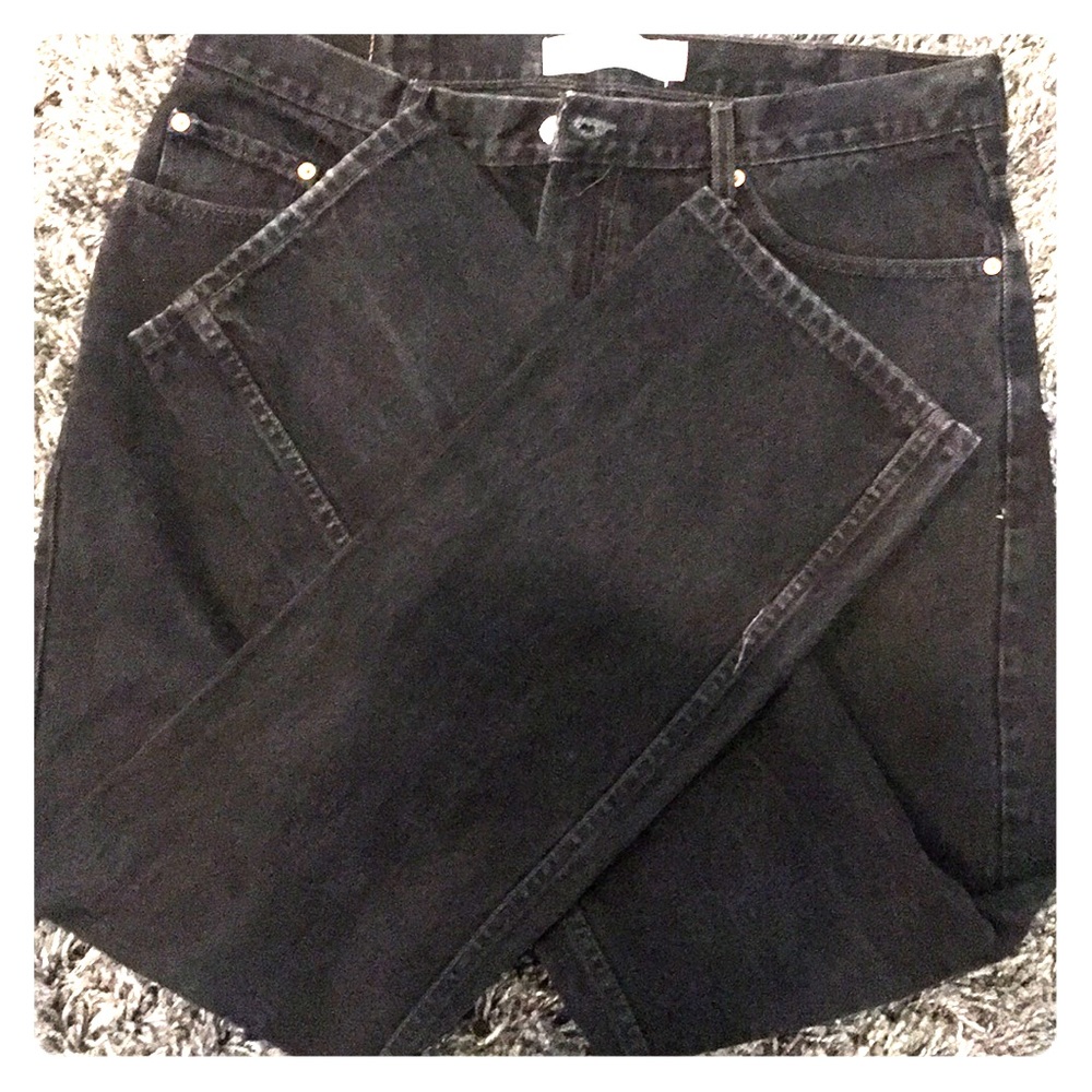 Men's Levi's 505 black jeans